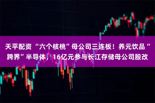 天平配资 “六个核桃”母公司三连板！养元饮品“跨界”半导体，16亿元参与长江存储母公司股改