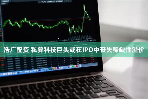 浩广配资 私募科技巨头或在IPO中丧失稀缺性溢价